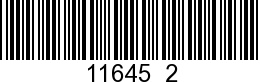 11645  2 - REED BLOCK ASSEMB  - Replaced by -11645  3