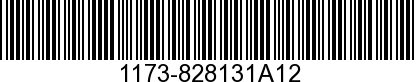 1173-828131A12 - END CAP ASSEMBLY   - Replaced by 1100-8M0050792