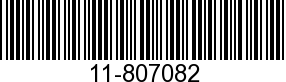 NUT 11-807082