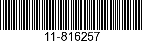 11-816257 - NUT               
