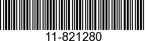 11-821280 - NUT                - Replaced by 11-4013812