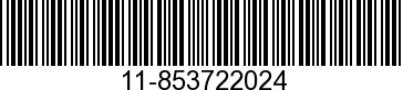 NUT 11-853722024