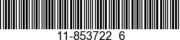 11-853722  6 - NUT               