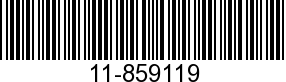 1126484 11-859119