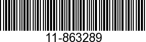 11-863289 - NUT (M6)            NLA