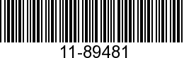 NUT,NLA 11-89481