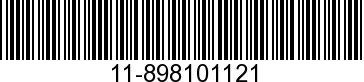 11-898101121 - NUT                - Replaced by 11-85372215