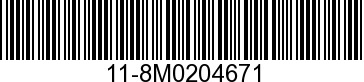 11-8M0204671 - NUT