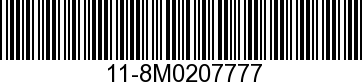 11-8M0207777 - NUT-SS
