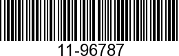 11-96787 - NUT                - Replaced by 11-34862