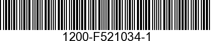 1200-F521034-1 - TANK-FUEL          - Replaced by 1200-F521034-1