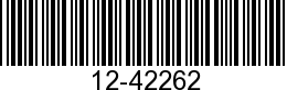 12-42262 - WASHER             - Replaced by 23-846409