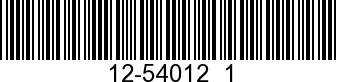 12-54012  1 - WASHER (.530 x .8 