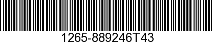 1265-889246T43 - TANK ASSEMBLY Fue  - Replaced by 1265-8M0055353