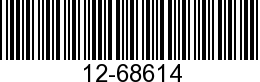 12-68614 - WASHER             NLA