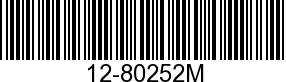 WASHER,NLA 12-80252M