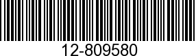 WASHER 12-809580