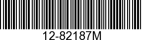 12-82187M - WASHER @2          - Replaced by 12-82209M