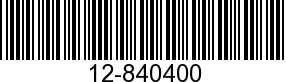 12-840400 - WASHER             - Replaced by -8M0204695