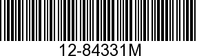 12-84331M - WASHER             NLA