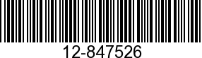 WASHER 12-847526