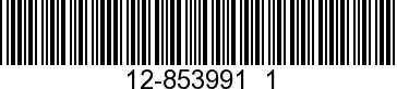 WASHER 12-853991  1