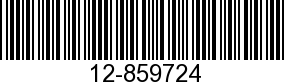 WASHER 12-859724
