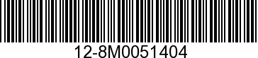 WASHER Rubber 12-8M0051404