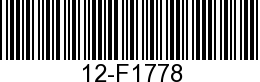 12-F1778 - WASHER             - Replaced by 12-45175
