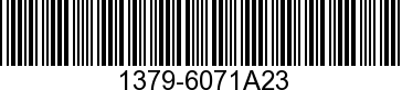 1379-6071A23 - REF OB PB 95-13    NLA
