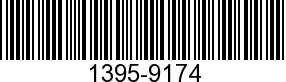 1395-9174 - SCREW              - Replaced by 1395-9697