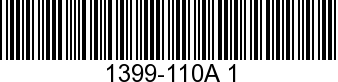 1399-110A 1 - FLOAT ASSY @2      - Replaced by 1395-8983
