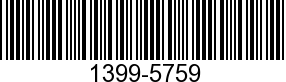 1399-5759 - THROTTLE SHUTTER   NLA