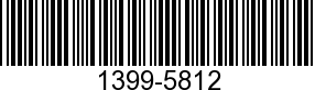 THROTTLE SHAFT,NLA 1399-5812