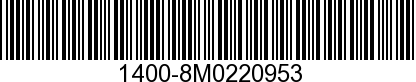 1400-8M0220953 - SWIVEL BRAKT ASSY