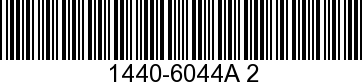 1440-6044A 2 - CLAMP BRACKET      - Replaced by 1440-6044A 6