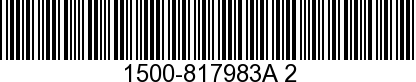 1500-817983A2 - ->819432A1 - Replaced by -819432A1