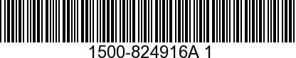 1500-824916A 1 - HOUSING KIT Upper  NLA