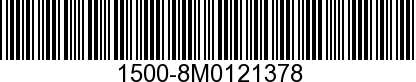 1500-8M0121378 - DRIVESHAFT HSG-LG 