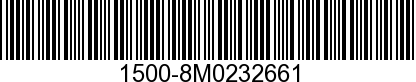 1500-8M0232661 - ->8M0232663 - Replaced by -8M0232663