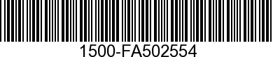 1500-FA502554 - GEAR HOUSING ASSE  NLA