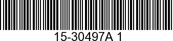 15-30497A 1 - SHIM ASSY          - Replaced by 12-52864