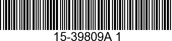 15-39809A 1 - SHIM SET          
