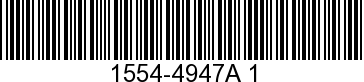 1554-4947A 1 - DRIVE SHAFT HSG    NLA