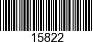 15822 - PLUG               - Replaced by -15822001