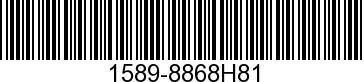 1589-8868H81 - HOUSING ASSEMBLY   - Replaced by 1589-863836A53