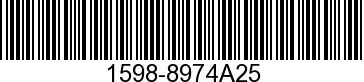 1598-8974A25 - HOUSING KIT Drive  - Replaced by 1598-8974A28