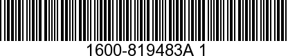 1600-819483A1 - ->819483A2 - Replaced by -819483A2