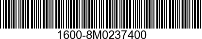 1600-8M0237400 - GEAR HSG SM SHORT