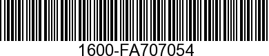 1600-FA707054 - GEAR HOUSING ASSE  - Replaced by 1600-819231A8